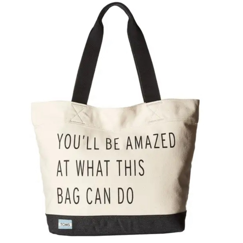 TOMS You’ll Be Amazed Transport Shoulder Tote